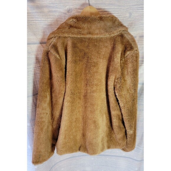 B Collection by Bobeau Twiggy Faux Fur Jacket Mob Wife - Picture 3 of 9